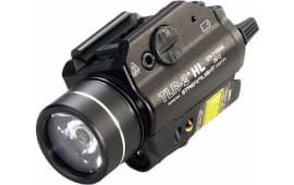 Streamlight 69261 TLR-2 HL Weapon Light w/Laser Handgun 1000 Lumens White LED Red Laser Black Anodized
