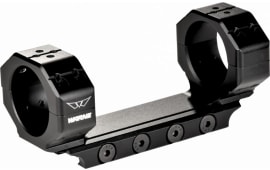 Warne 7814M Skyline Scope Mount/Ring Combo For Rifle 30mm Tube Picatinny Rail Mount Medium Rings Black Anodized Aluminum