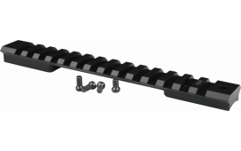 Warne 797120MOA Mountain Tech  Bergara Premier/Remington 700 Rifle Short Action Picatinny Rail 20 MOA Black Anodized Aluminum