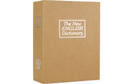Bulldog BD1182 Deluxe Diversion Book Safe 7.75" W x 10.5" H x 2.75" D (Exterior) Brown