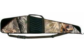 Bulldog BD206 Pinnacle 48" Scoped Rifle Case Nylon Realtree AP Camo with Brown Trim and Black Leather