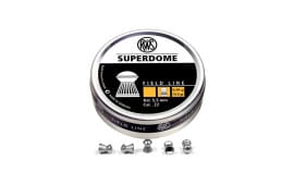 RWS/Umarex 2317407 Superdome  .22 Pellet Lead Domed/Grooved Skirt 200 Per Tin