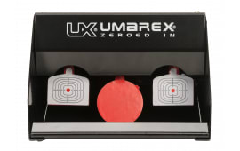 Umarex USA 2218075 Trap Shot Re-Setable Steel Red/White Target Air Rifle