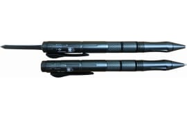 CobraTec Knives GOTFP Tactical Pen  1.75" OTF Plain Stainless Steel Blade/Gray Aluminum Body