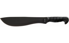 Ka-Bar 1248 Cutlass Machete 11" SK5 Cutlass Thermoplastic Rubber Black Hndl w/Curdura Sheath Black