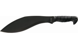 Ka-Bar 1249 Kukri  11.50" Black SK-5 Steel Blade/ Black TPR Handle 17" Long Includes Sheath