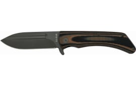 Ka-Bar 3066 Mark 98  3.50" Spear Point Plain 5Cr15 Stainless Steel G10 Multi Color Handle Folding