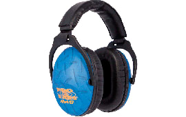 Pro Ears PE26UY010 ReVO Passive Muff 26 dB Over the Head Blue Ear Cups with Black Headband & Diamond Plate Pattern for Youth 1 Pair