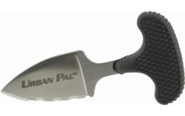 Cold Steel 43LS Urban Pal 1.50" Fixed Serrated Spear Point Japanese AUS-8A SS Blade/Black Synthetic Rubber Handle