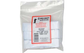 Pro-Shot 118500 Cleaning Patches  22 Cal/270 Cal 1.125" Sq Cotton Flannel 500 Per Pkg
