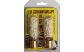 Pro-Shot 12SC Snap Caps  12 Gauge Shotgun #5/16-27 Thread Brass/Cotton Mop 2 Per Pkg