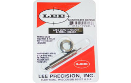 Lee Precision 90034 Case Length Gauge with Shell Holder, Reloading Accessory, 300 WSM, 2-Piece Steel.