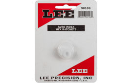 Lee Precision Auto Index Hex Ratchet 3-Pack Reloading Accessory, Hard Plastic, Fits 3-Hole Turret Press/Pro 1000.