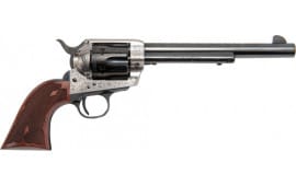 Cimarron PP415LSFW Uberti Frontier 45LC 7.5 Silver Frame Laser Revolver