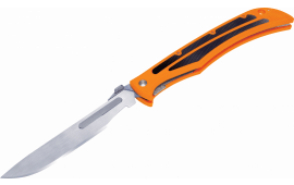 Havalon XTC-115BLAZE Baracuta Field Knife 4.375" Stainless Steel Replaceable Polymer Orange