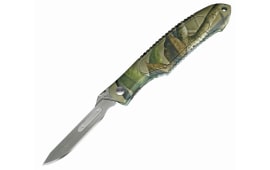 Havalon XTC-60PRACAM Piranta Field Knife 2.75" 60A Stainless Steel Replaceable Plastic Camo