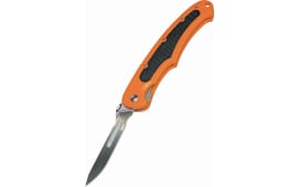 Havalon XTC-60ABOLT Piranta-Bolt Field Knife 2.75" 60A Stainless Steel Replaceable Plastic Orange