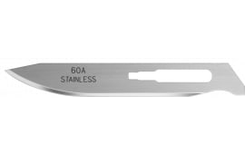 Havalon Knives SSC60ADZ Piranta Replacement Blades 2.75" 60A Stainless Steel Blade 12 Blades