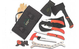 Outdoor Edge OF1 Outfitter Cleaning Kit Multiple 65MN Carbon Steel 8 Piece Set