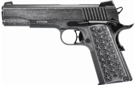 Sig Sauer Airguns AIR1911WTP 1911 We The People Air Pistol CO2 177 BB 17 Distressed Gray Frame Distressed Aluminum Grip