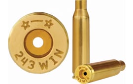 Starline Brass 243WINEUP50 Unprimed Cases  Rifle 243 Winchester Unprimed Brass 50 Per Bag