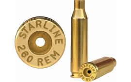 Starline Brass Star260RemEU Unprimed Cases 260 Remington 50/Pack