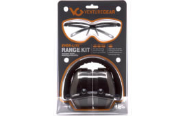 Pyramex VGCCOMBO8610 Ever Lite Range Kit Earmuff/Shooting Glasses 26 dB Black