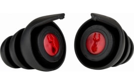 Safariland 1218591 In-Ear Impluse Hearing Protection Earplugs 33 dB Black/Red