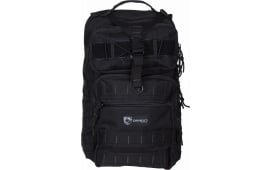 Drago Gear 14308BL Atlus Sling Backpack Tactical 600D Polyester 19" x 11" x 10" Black