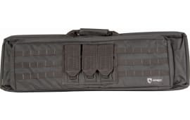 Drago Gear 12306BL XT Double Gun Case 600D Polyester Black 36.25" x 11" x 4.5" Exterior