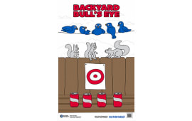 Action Target GSBKYARD100 Entertainment  Animals/Cans/Target Paper Hanging 23" x 35" Multi-Color 100 Per Box