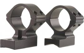 Talley 950714 Rings and Base Set For Tikka T3 1" High Black Matte Finish