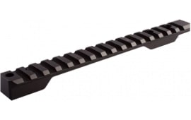 Talley PLO258700 Picatinny Rail For Remington 700 Long Action with 8-40 Screws Black Matte Finish