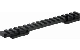 Talley PLM252735 Picatinny Base Long Action 20MOA 1-Piece Base For Browning X-Bolt Long Action Black Matte Finish