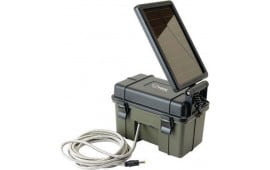 HME 12VBBSLR Trail Camera Solar Auxiliary Power Pack 12V Solar Power Pack 6 mAh