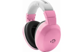 Walker's GWPINFMPK Passive Infant Muff Plastic 20 dB Over the Head Pink Ear Cups with White Headband Youth