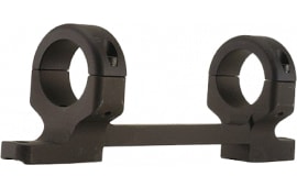 DNZ 16700 1-Pc Base & Ring Combo For Remington 700 Short Action 1" Rings High Black Matte Finish