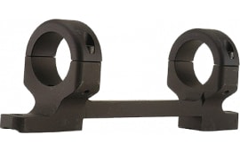 DNZ 18200 1-Pc Base & Ring Combo For Savage Long Action with Round Receiver 1" Rings Medium Black Matte Finish