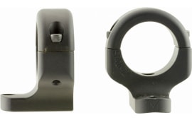 DNZ BW1H2 2-Piece Base/Rings For Browning A-Bolt III 1" Rings High Black Matte Finish