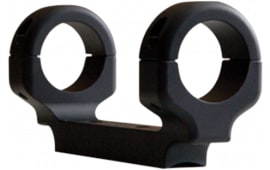 DNZ AB3S1M 1-Pc Base & Ring Combo For Browning A-Bolt III Short Action Black Matte Finish 1" Rings Medium