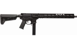 Noveske 02000833 Noveske 9 9mm Luger 16" 32+1 Black Anodized Magpul SL-K Stock