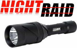 Predator Tactics 97491 Night Raid Light Kit Matte Black Red Filter 275 yds Range