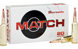 Hornady 81534 Match 224 Valkyrie 88 gr Extremely Low Drag-Match - 20rd Box