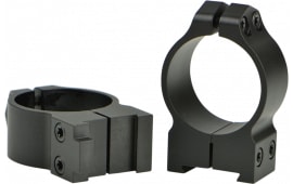 Warne 14B1M Maxima Grooved Receiver Ring Set Fixed For Rifle CZ 527 Dovetail 30mm Tube Matte Black Steel