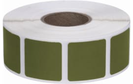 Action Target PASTDKGR Pasters  Military Green Adhesive Paper 7/8" 1000 Per Roll