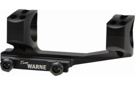 Warne XSKEL30TW 1-Pc Base & Ring Combo For AR Rail Mount Style Black Matte Finish