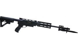 Archangel AA597R AR-15 Style Conversion Stock Black Synthetic 6 Position for Remington 597