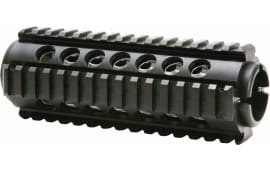 ProMag PM242 Quad Rail Handguard 2-Piece Polymer with Aluminum Heat Shield Insert & Black Finish for AR-15 Carbine