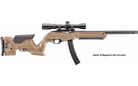 Archangel AAP1022DT Precision Stock  Desert Tan Synthetic Fixed with Adjustable Cheek Riser for Ruger 10/22