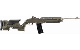 Archangel AAMINIOD Precision Stock  OD Green Synthetic Fixed with Adjustable Cheek Riser for Ruger Mini-14, Mini Thirty